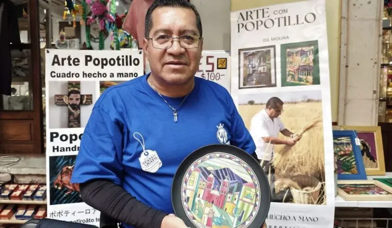 Popotillo en Guanajuato: el arte con paja que guarda la historia de México