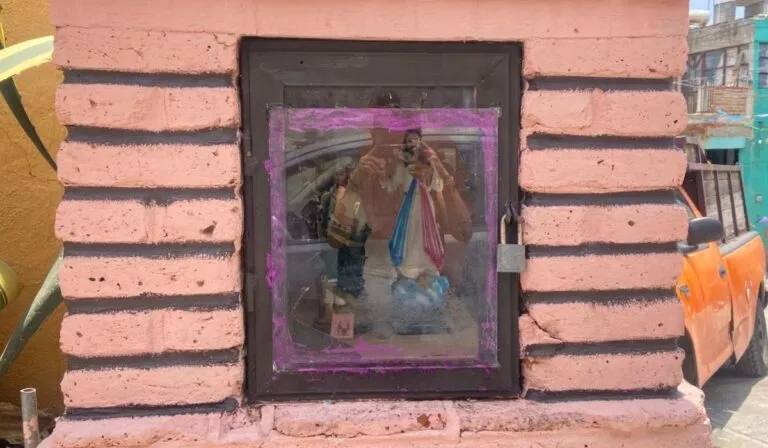 Indignación en el Cerro del Cuarto: roban limosnas y dañan imágenes religiosas