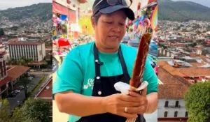 Trancas gigantes con mole: el antojo de Michoacán que está conquistando paladares