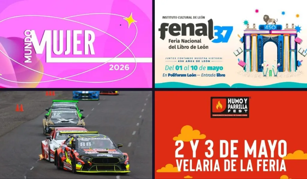 León arranca mayo con libros, velocidad, gastronomía y bienestar: estos son los eventos imperdibles
