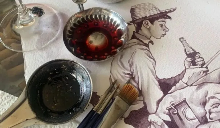 Pintura con vino conquista el Bajío: concurso premiará talento artístico con viajes enoturísticos