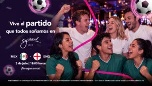 Grand León prepara una fiesta para el México vs Inglaterra.