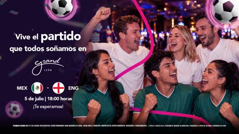 Grand León prepara una fiesta para el México vs Inglaterra.