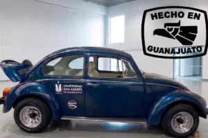 Vocho eléctrico creado por estudiantes de Guanajuato para impulsar la electromovilidad y la innovación automotriz.