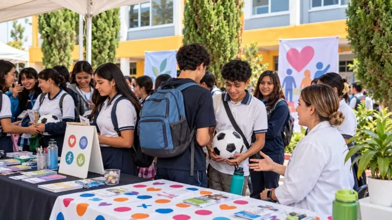 Adolescentes reciben orientación confidencial, métodos gratuitos y educación preventiva sobre salud reproductiva en Guanajuato.