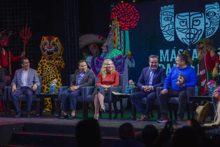 Máscaras Danzantes y Banco Azteca proyectan arte mexicano al mundo